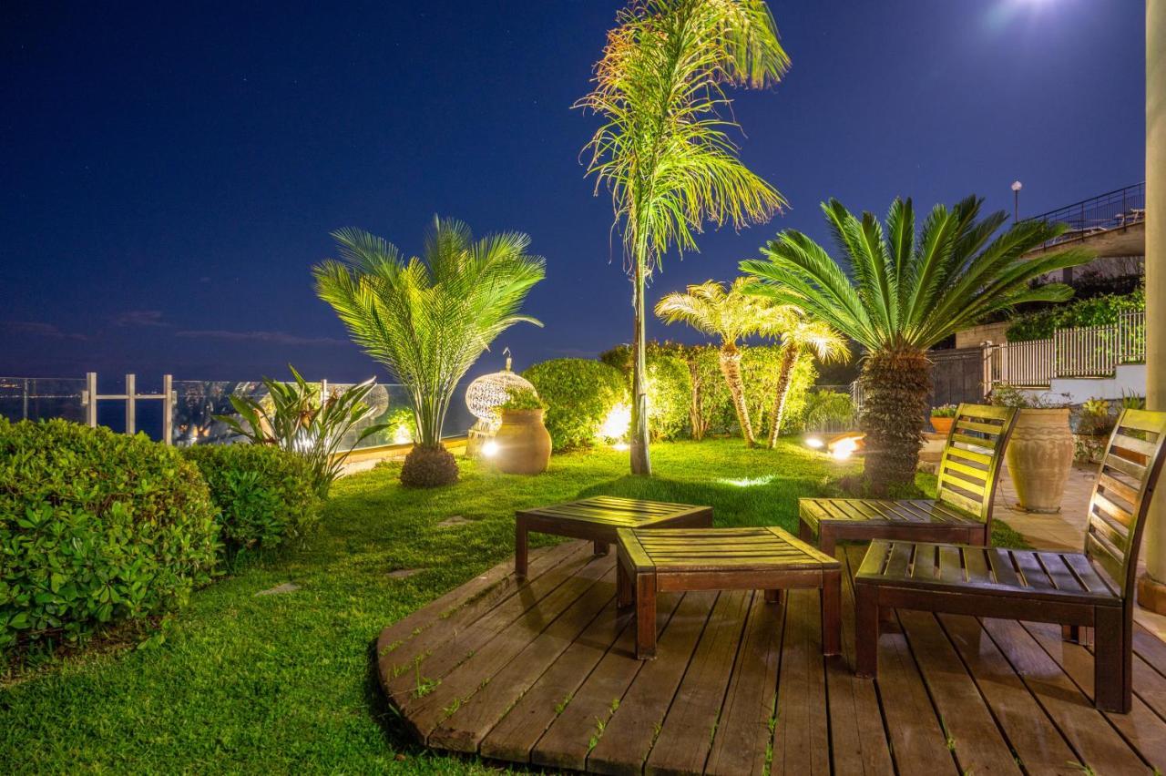Villa Zagara Garden Spectacular Sea View In Taormina Eksteriør billede