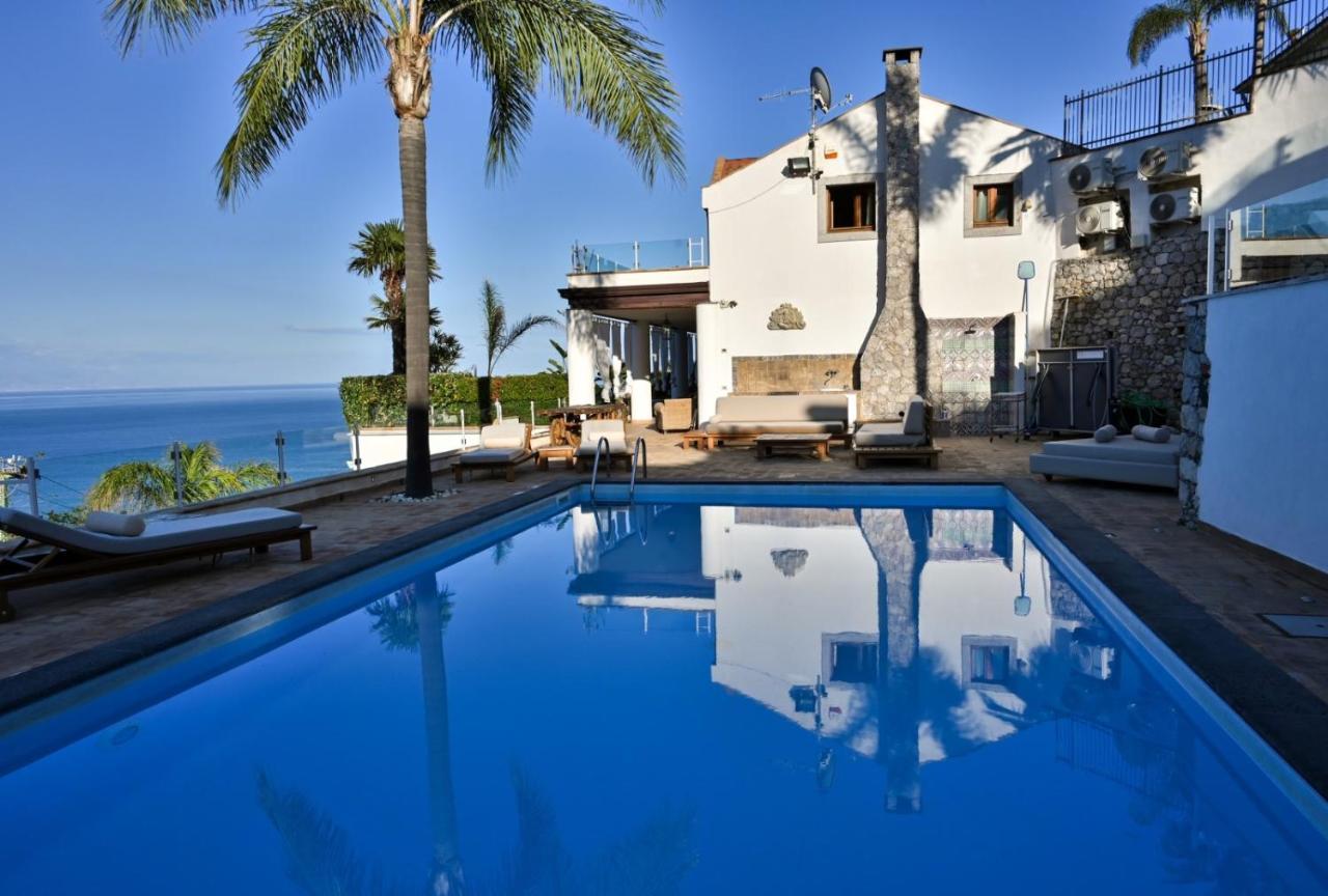 Villa Zagara Garden Spectacular Sea View In Taormina Eksteriør billede