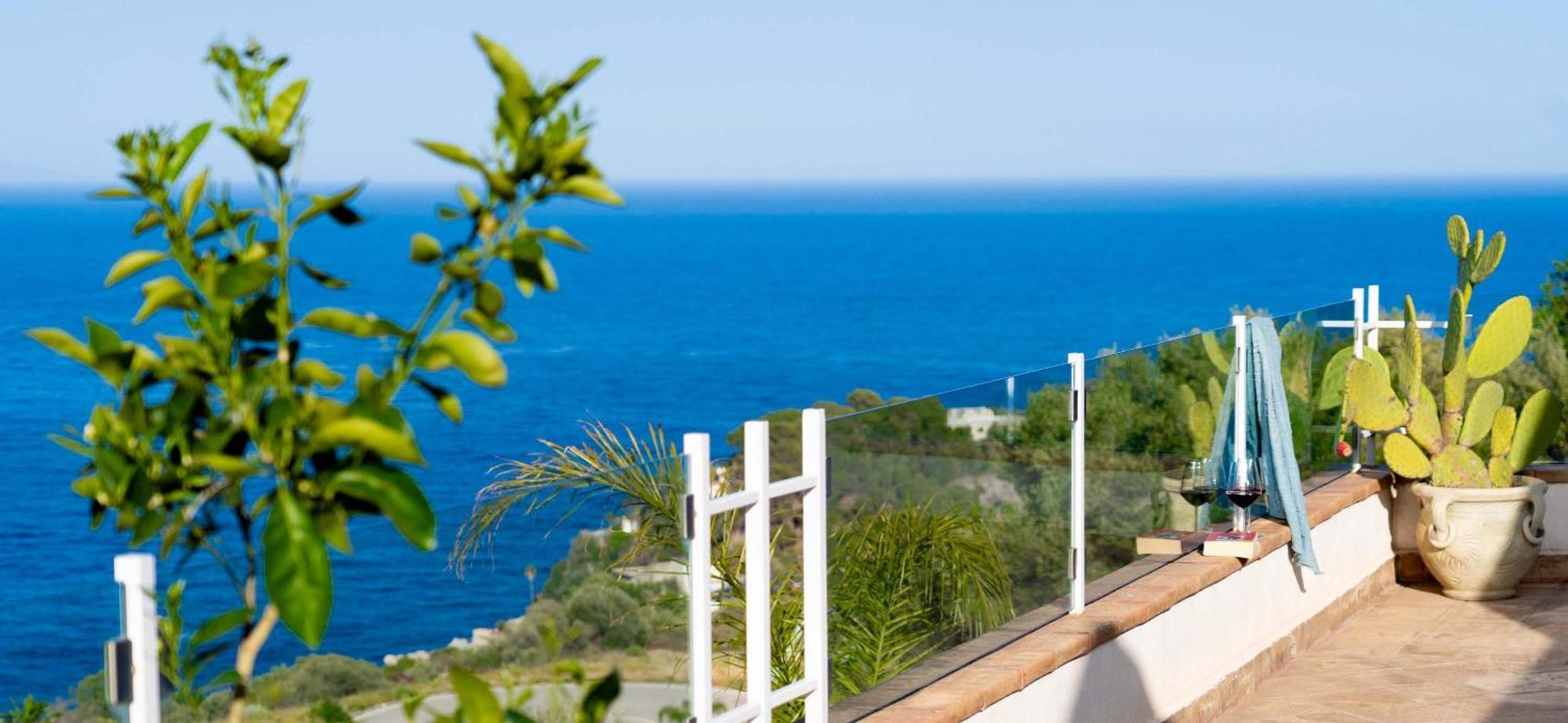 Villa Zagara Garden Spectacular Sea View In Taormina Eksteriør billede