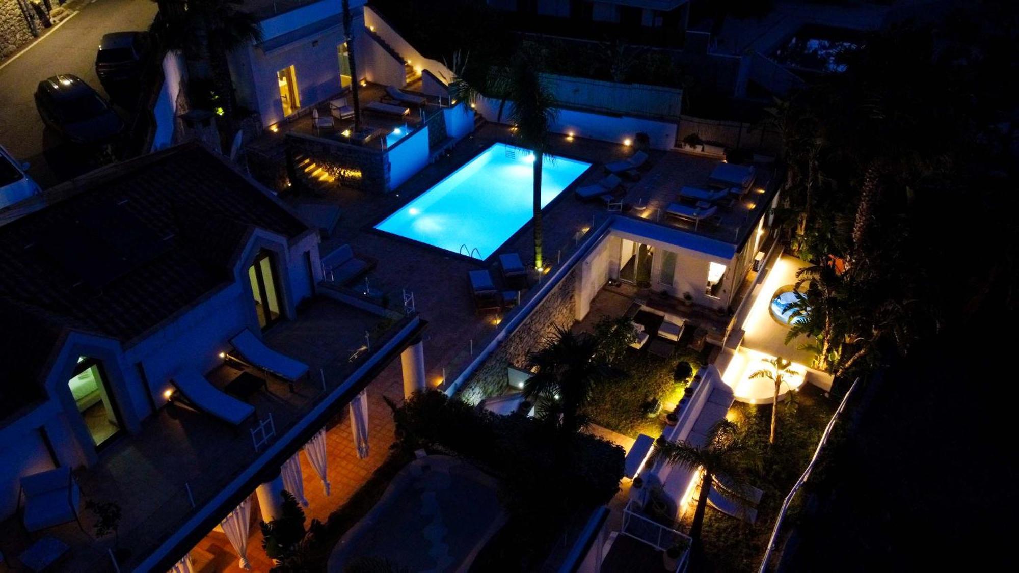Villa Zagara Garden Spectacular Sea View In Taormina Eksteriør billede