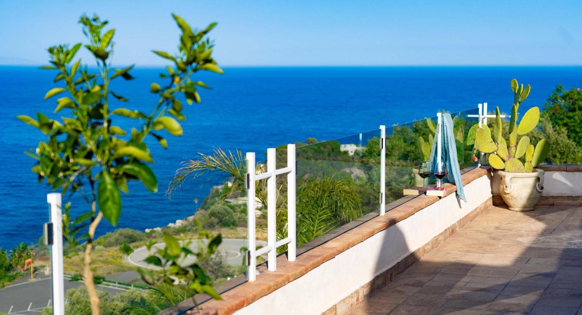 Villa Zagara Garden Spectacular Sea View In Taormina Eksteriør billede