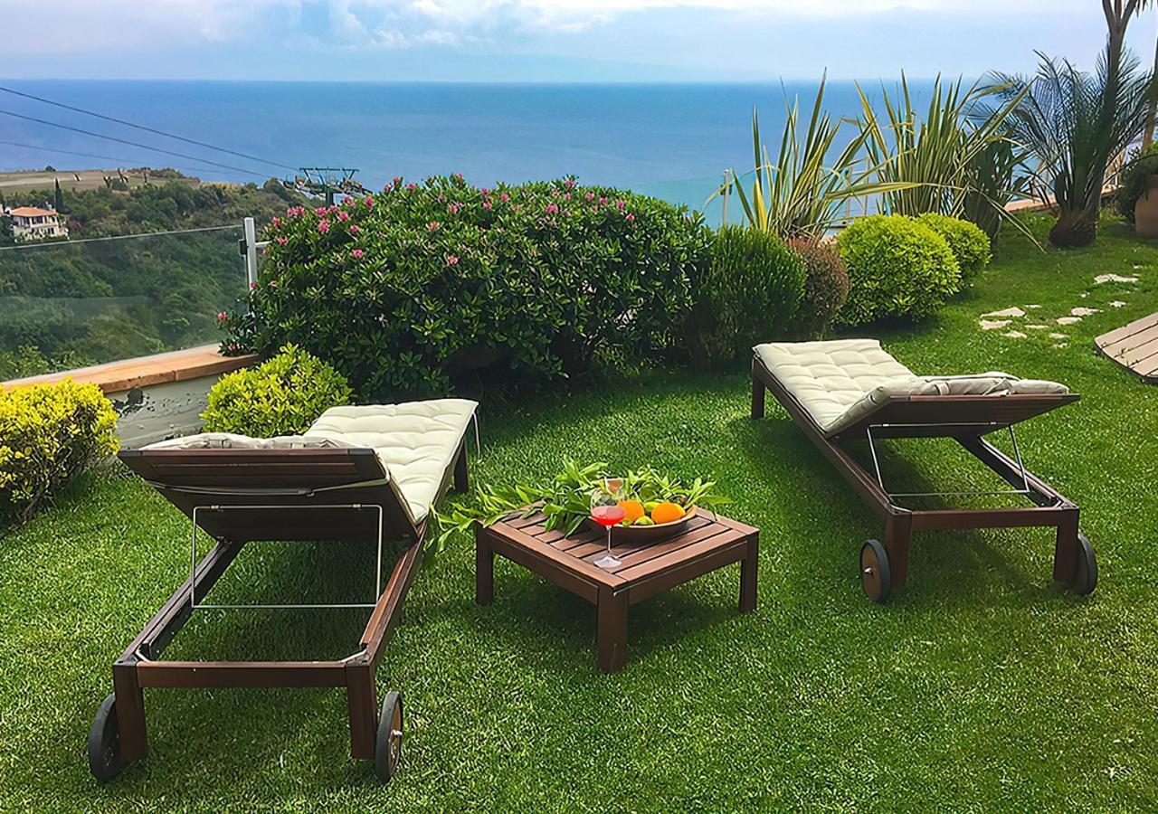 Villa Zagara Garden Spectacular Sea View In Taormina Eksteriør billede